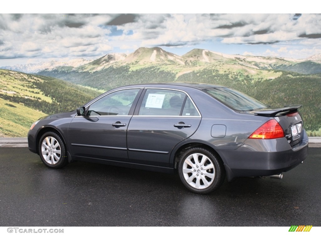 Graphite Pearl 2007 Honda Accord LX V6 Sedan Exterior Photo #53136121