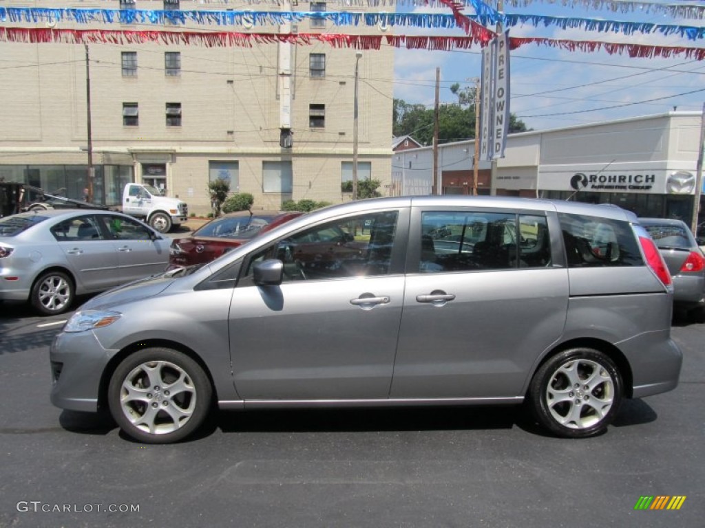 Liquid Silver Metallic 2010 Mazda MAZDA5 Sport Exterior Photo #53137309