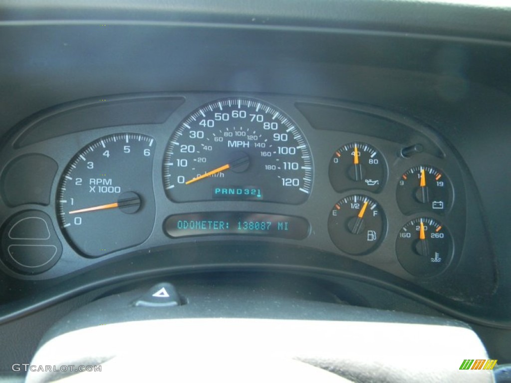 2003 Chevrolet Silverado 1500 Regular Cab Gauges Photo #53137704