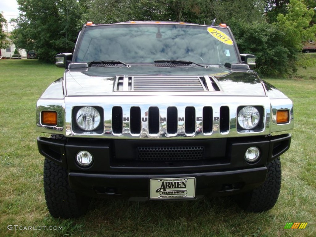 2007 H2 SUV - Black / Ebony Black photo #3