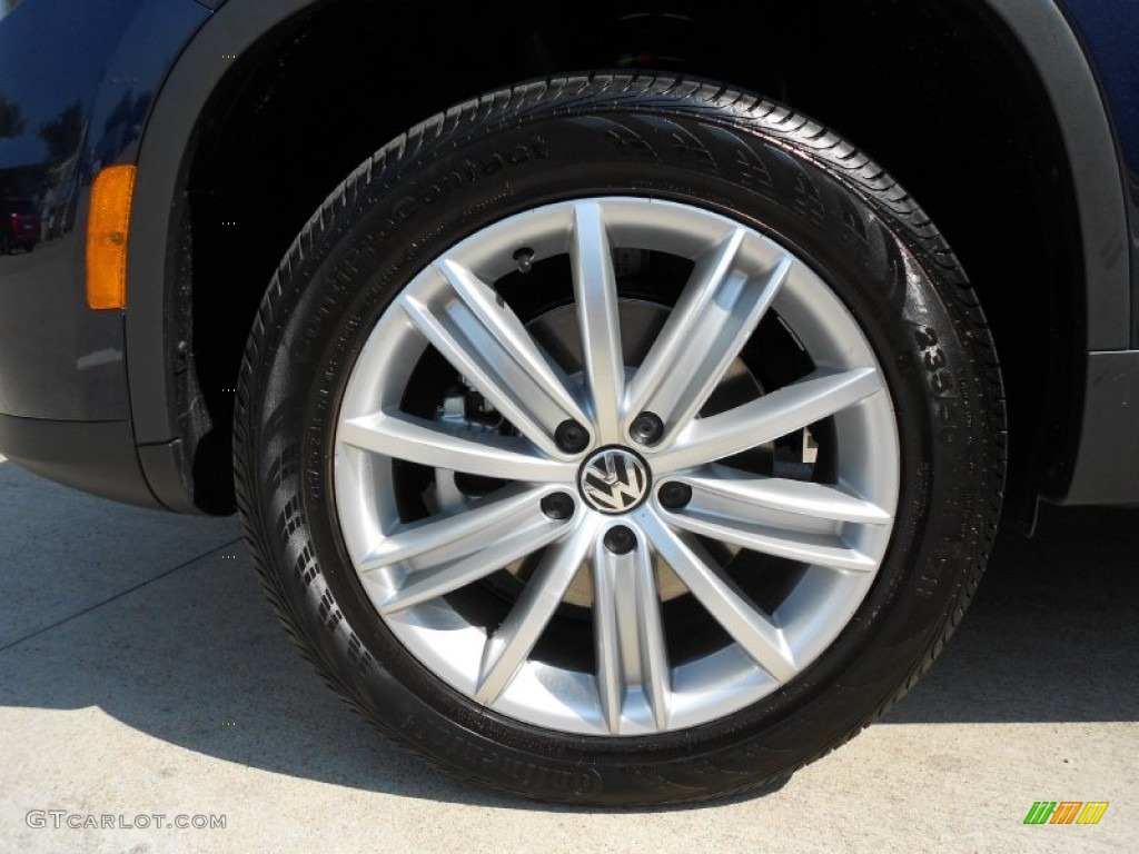 2012 Volkswagen Tiguan SE Wheel Photo #53138277