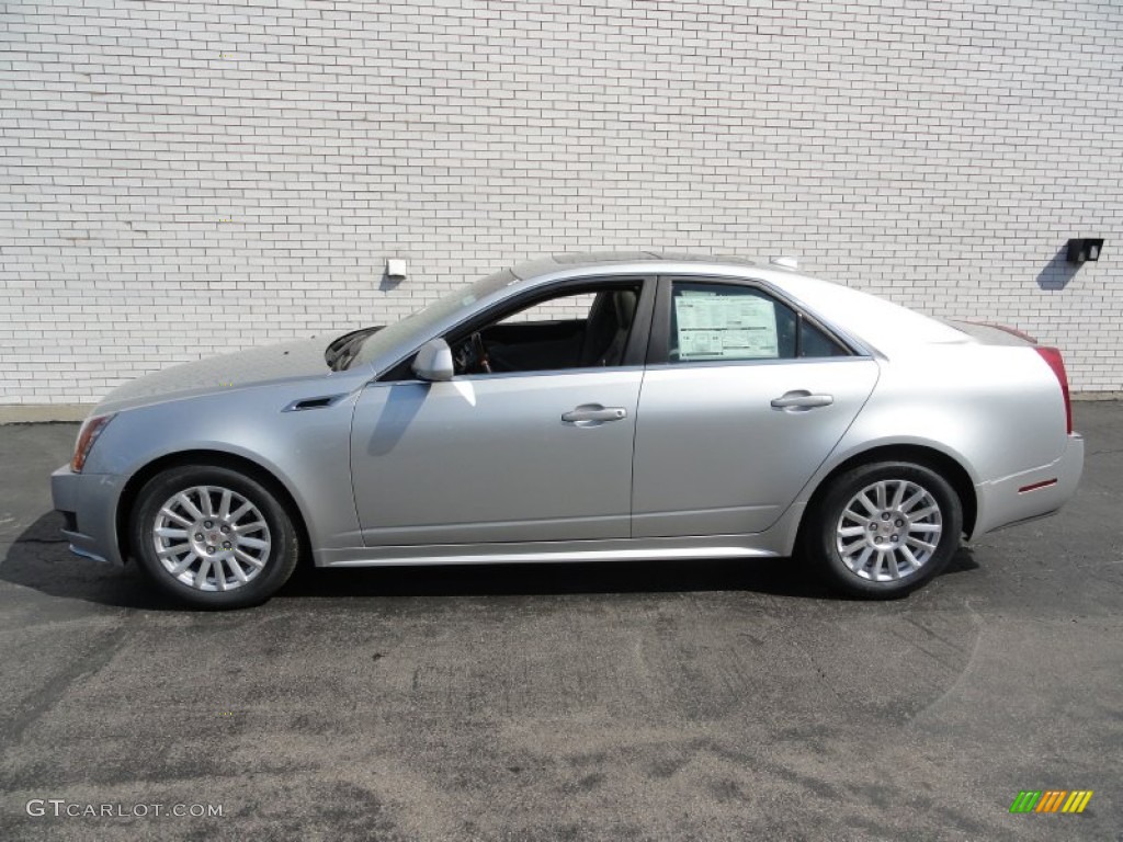 Radiant Silver Metallic 2012 Cadillac CTS 4 3.0 AWD Sedan Exterior Photo #53138583