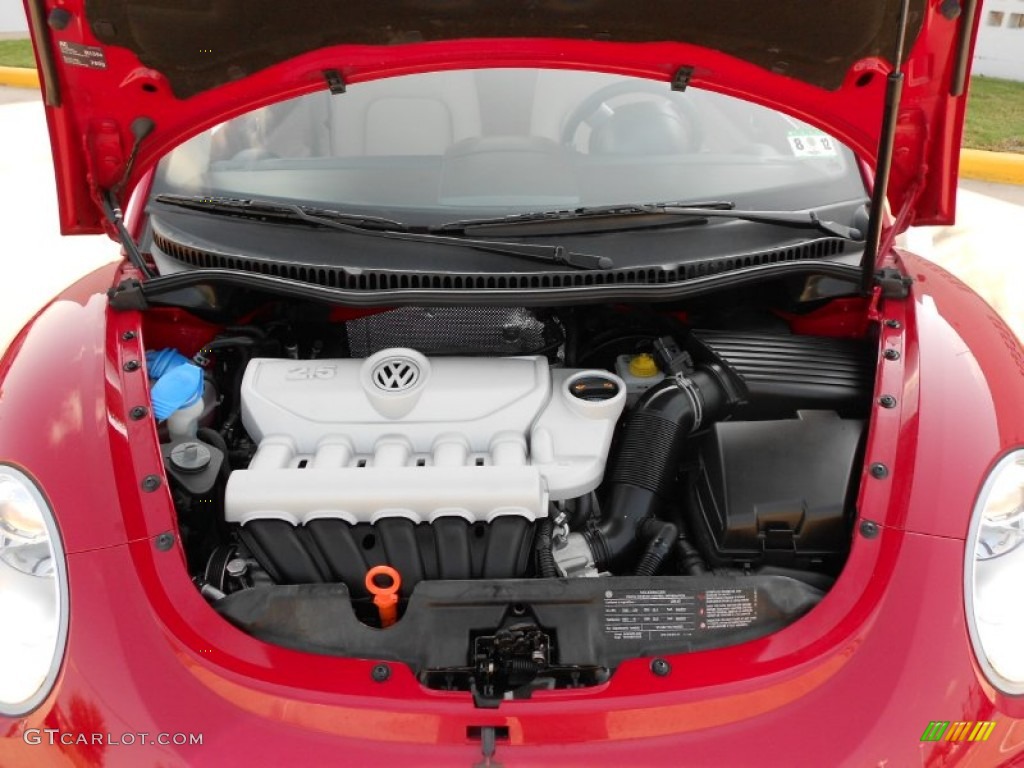 2009 Volkswagen New Beetle 2.5 Coupe 2.5 Liter DOHC 20-Valve 5 Cylinder Engine Photo #53138634