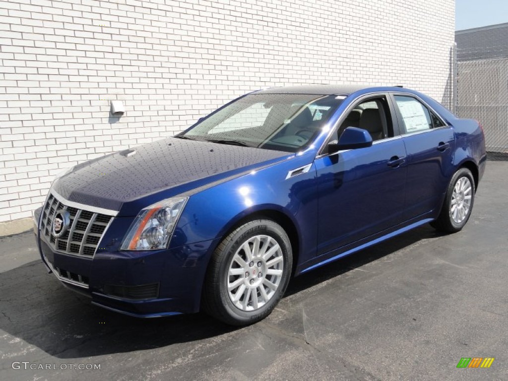 Opulent Blue Metallic 2012 Cadillac CTS 4 3.0 AWD Sedan Exterior Photo #53138682