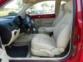 Cream 2009 Volkswagen New Beetle 2.5 Coupe Interior Color