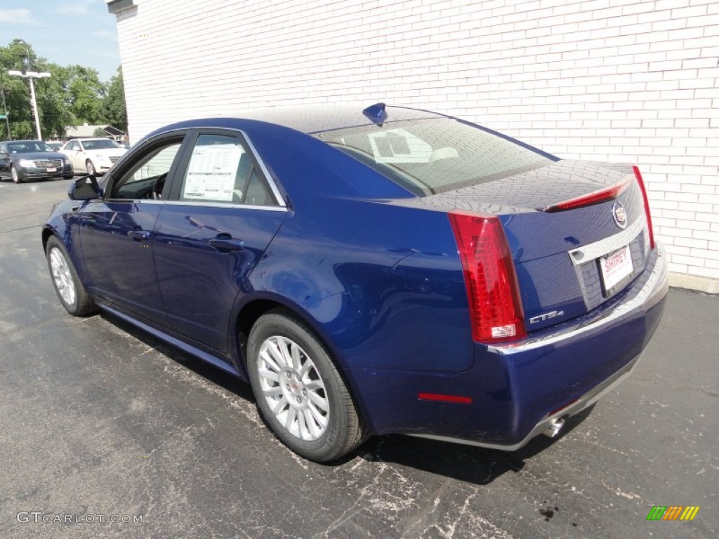 Opulent Blue Metallic 2012 Cadillac CTS 4 3.0 AWD Sedan Exterior Photo #53138757