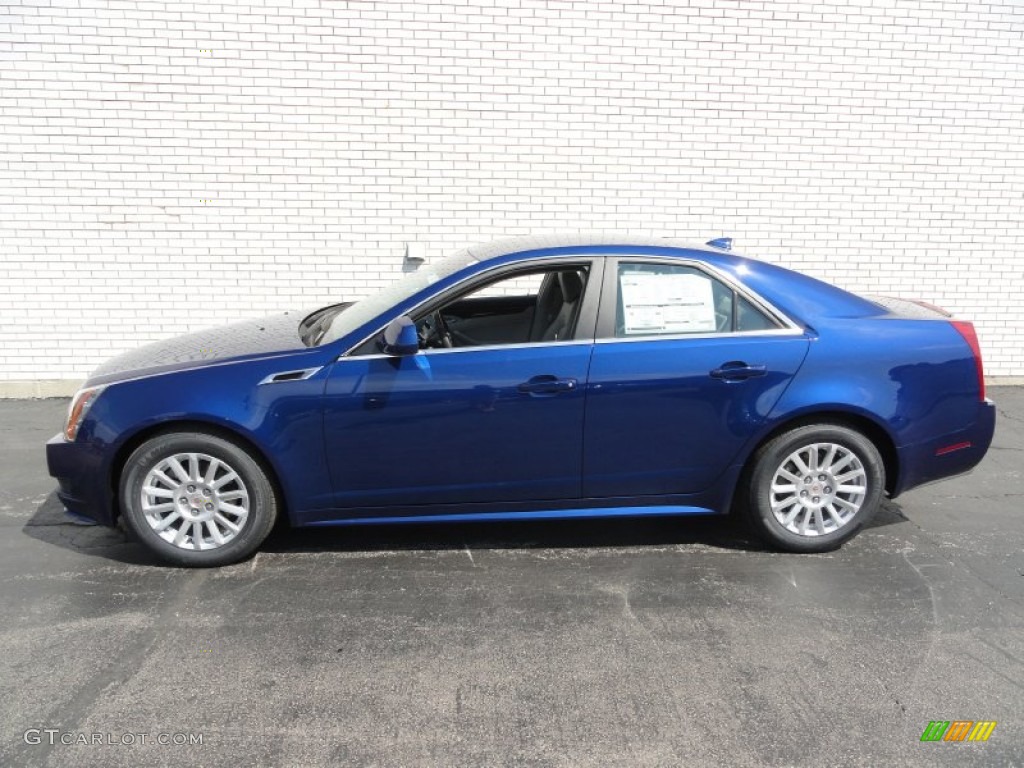 Opulent Blue Metallic 2012 Cadillac CTS 4 3.0 AWD Sedan Exterior Photo #53138784