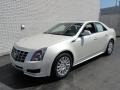 White Diamond Tricoat 2012 Cadillac CTS 4 3.0 AWD Sedan Exterior