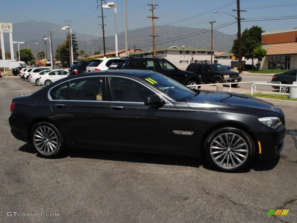 Dark Graphite Metallic 2011 BMW 7 Series 740i Sedan Exterior Photo #53139495