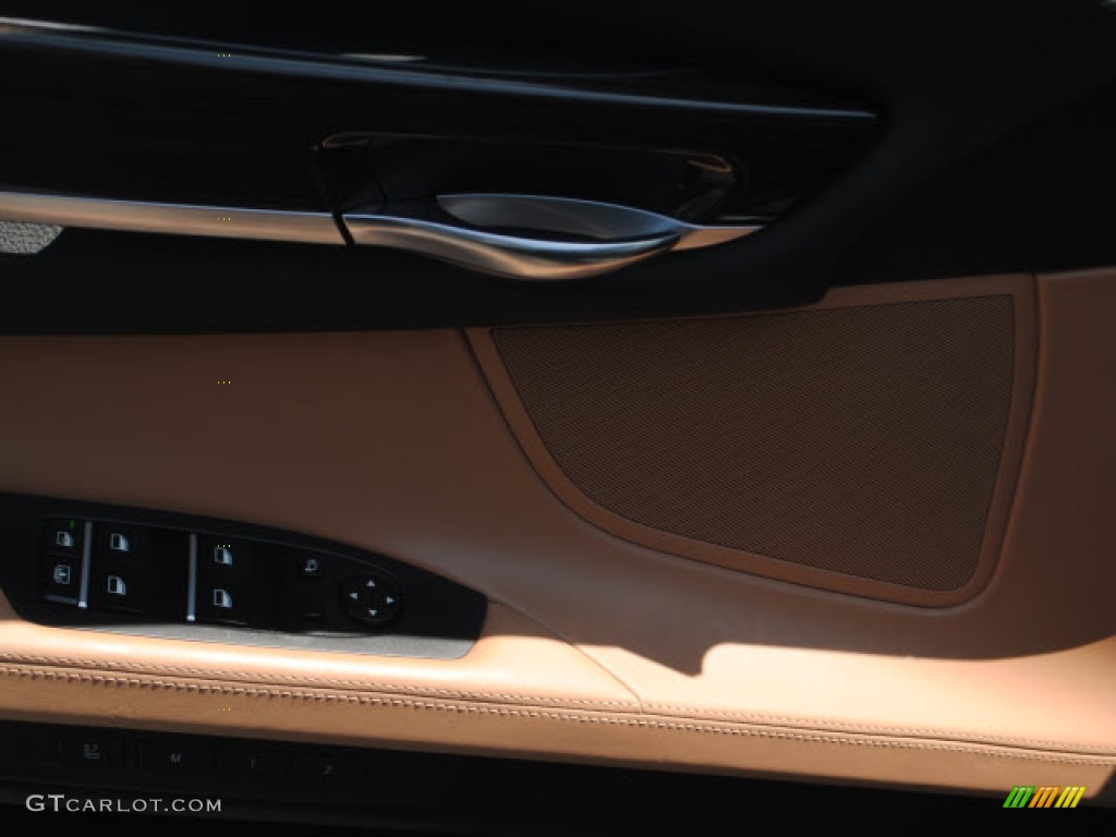 2011 7 Series 740i Sedan - Dark Graphite Metallic / Saddle/Black Nappa Leather photo #18