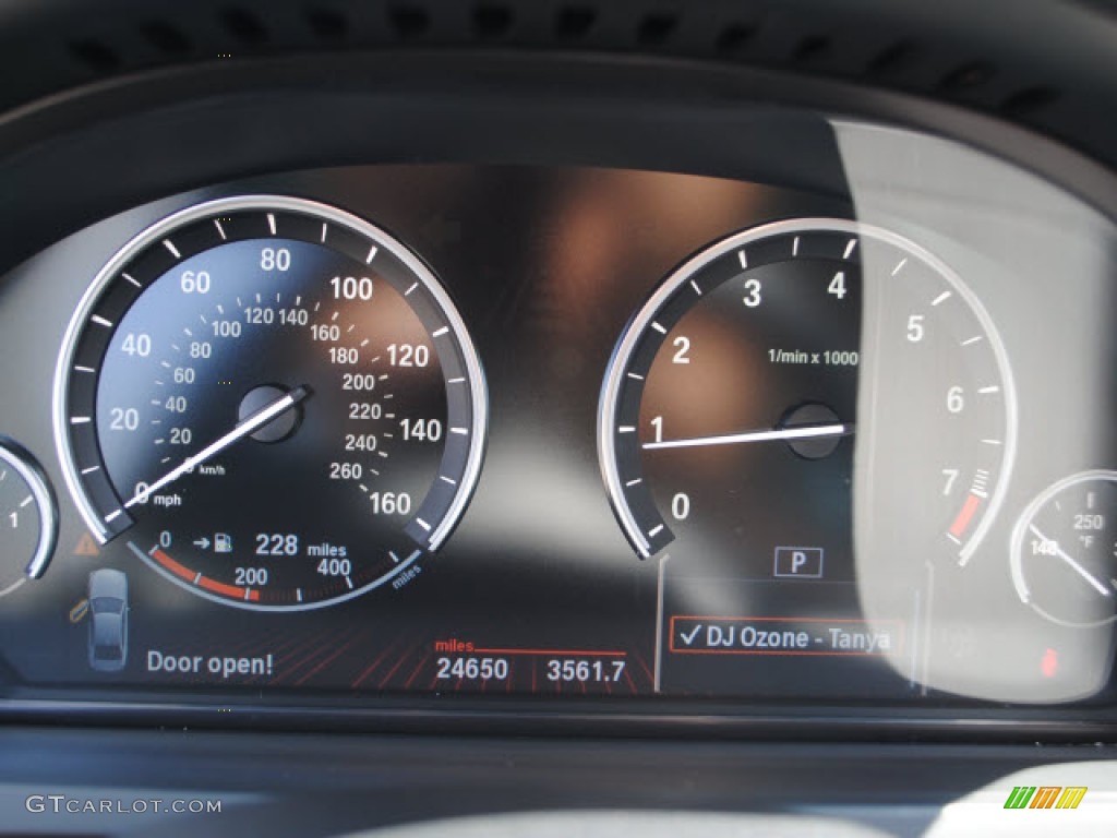 2011 7 Series 740i Sedan - Dark Graphite Metallic / Saddle/Black Nappa Leather photo #20