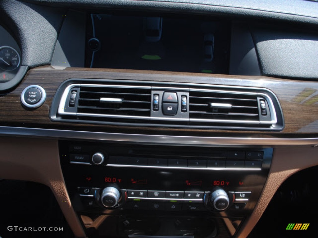 2011 7 Series 740i Sedan - Dark Graphite Metallic / Saddle/Black Nappa Leather photo #24