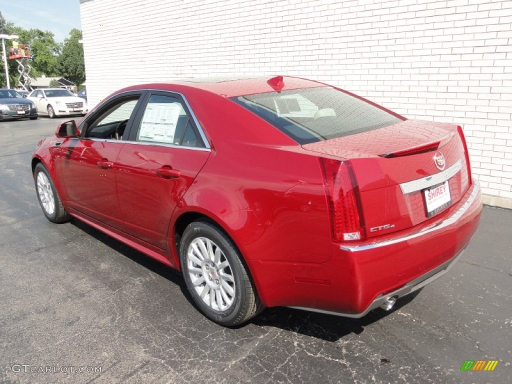Crystal Red Tintcoat 2012 Cadillac CTS 4 3.0 AWD Sedan Exterior Photo #53139810