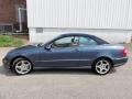 Cadet Blue Metallic 2005 Mercedes-Benz CLK 500 Cabriolet Exterior