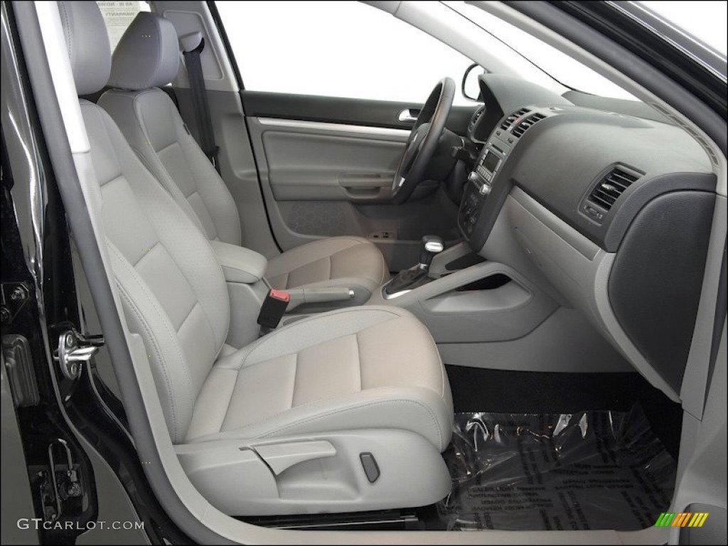Art Grey Interior 2009 Volkswagen Jetta Wolfsburg Edition Sedan Photo #53141296