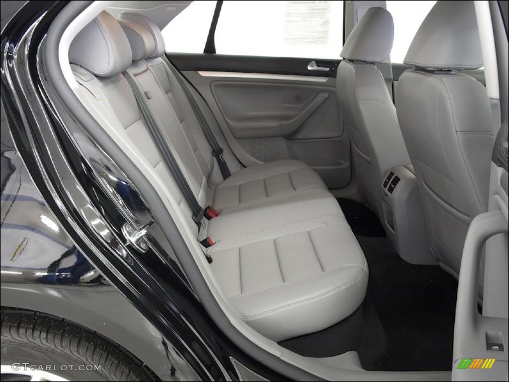 Art Grey Interior 2009 Volkswagen Jetta Wolfsburg Edition Sedan Photo #53141308