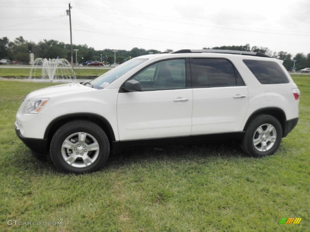 Summit White 2012 GMC Acadia SLE Exterior Photo #53141329