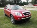 2012 Crystal Red Tintcoat GMC Acadia SLT  photo #2