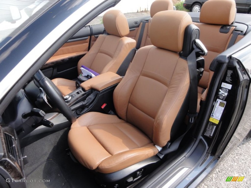 2008 3 Series 335i Convertible - Jet Black / Terra Dakota Leather photo #17