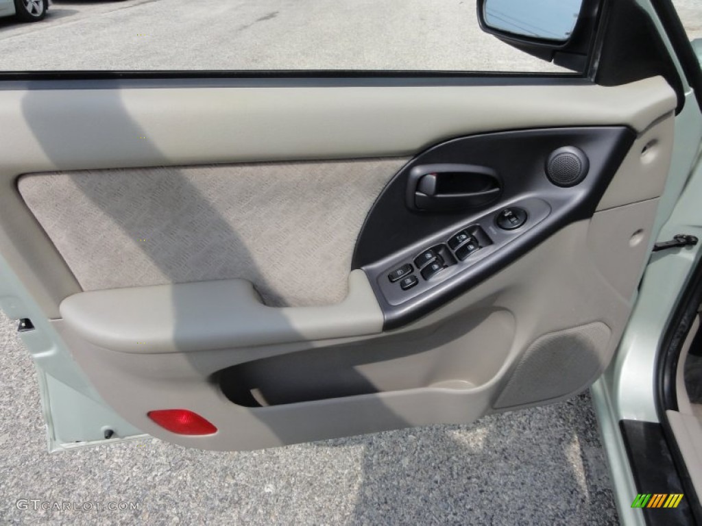 2004 Elantra GLS Sedan - Sea Shell Green / Beige photo #14