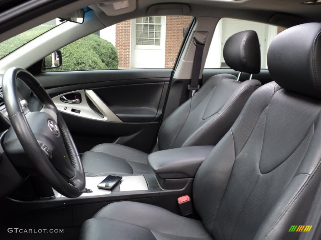 2007 Camry SE V6 - Black / Dark Charcoal photo #8