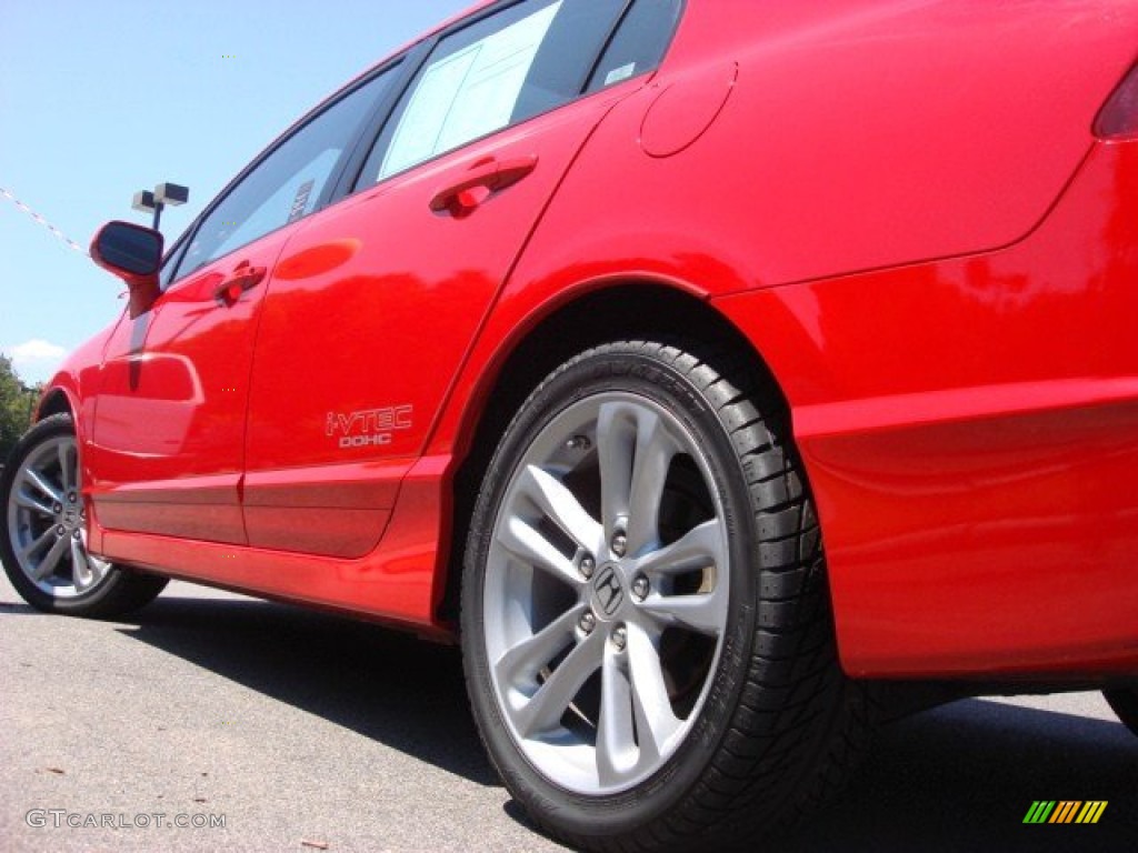 2008 Honda Civic Si Sedan Wheel Photo #53143608
