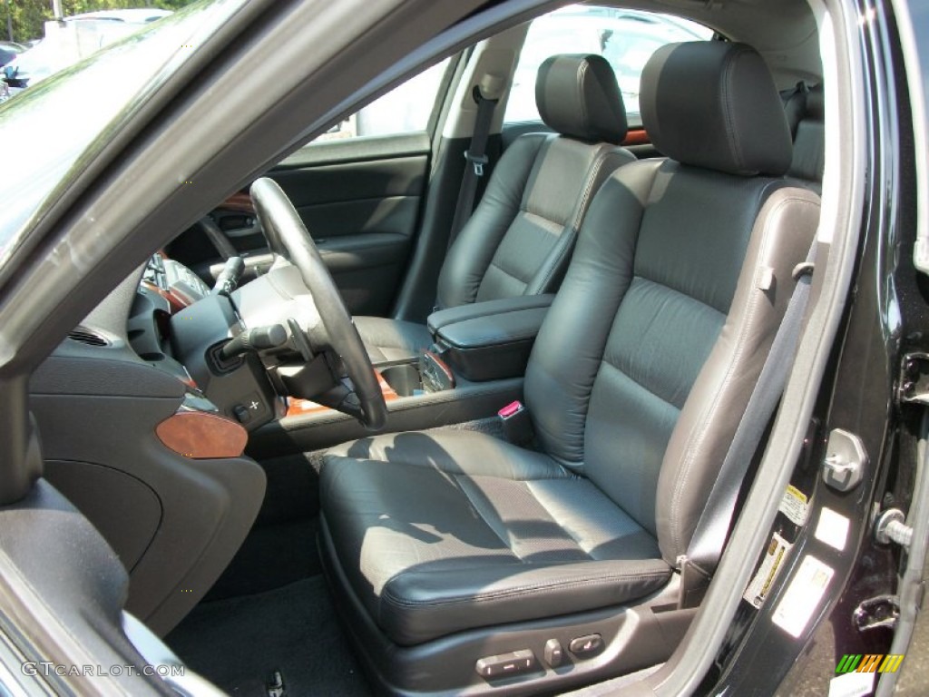 Ebony Interior 2009 Acura RL 3.7 AWD Sedan Photo #53143695