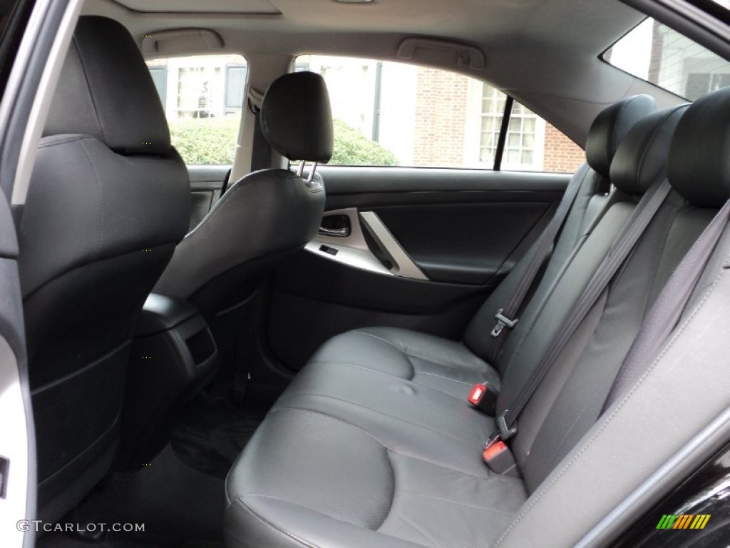 2007 Camry SE V6 - Black / Dark Charcoal photo #13