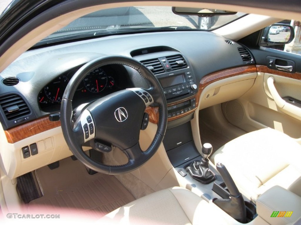 Parchment Interior 2008 Acura TSX Sedan Photo #53144874