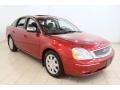 Redfire Metallic 2007 Ford Five Hundred Limited Exterior