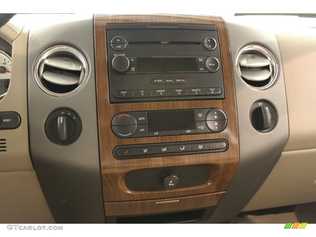 2004 F150 Lariat SuperCab 4x4 - Arizona Beige Metallic / Tan photo #12