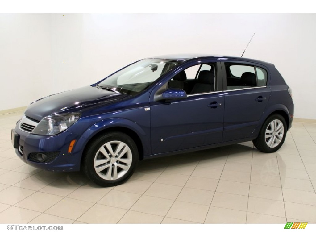 2008 Astra XR Sedan - Twilight Blue / Charcoal photo #3