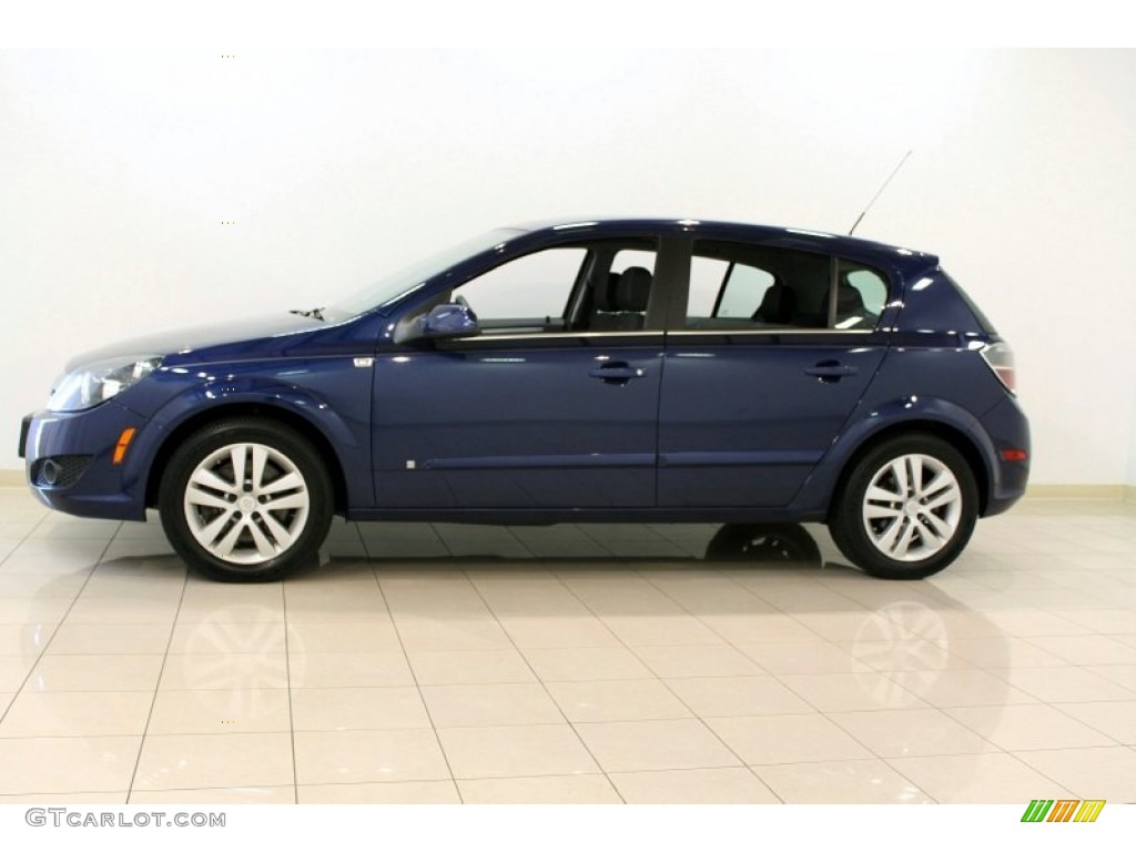 2008 Astra XR Sedan - Twilight Blue / Charcoal photo #4