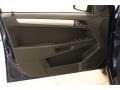 Charcoal 2008 Saturn Astra XR Sedan Door Panel