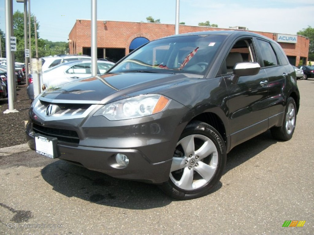 2009 RDX SH-AWD - Polished Metal Metallic / Taupe photo #1