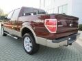 2009 Royal Red Metallic Ford F150 Lariat SuperCrew 4x4  photo #3