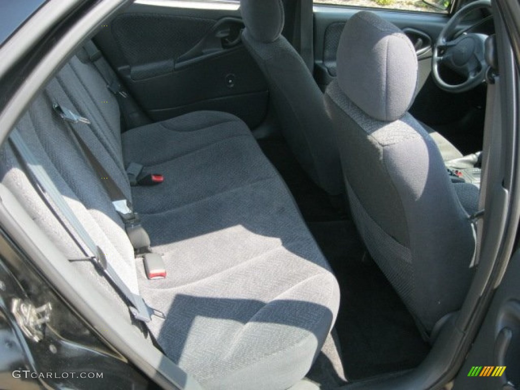 2003 Cavalier LS Sport Sedan - Black / Graphite Gray photo #24