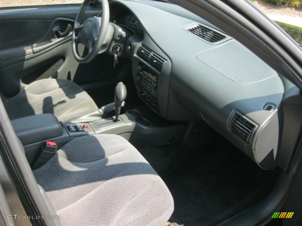 2003 Cavalier LS Sport Sedan - Black / Graphite Gray photo #27