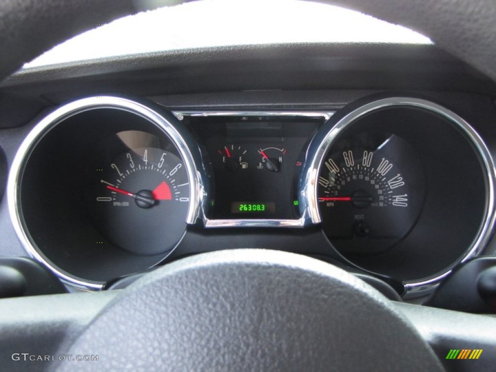 2008 Ford Mustang GT/CS California Special Coupe Gauges Photo #53149291