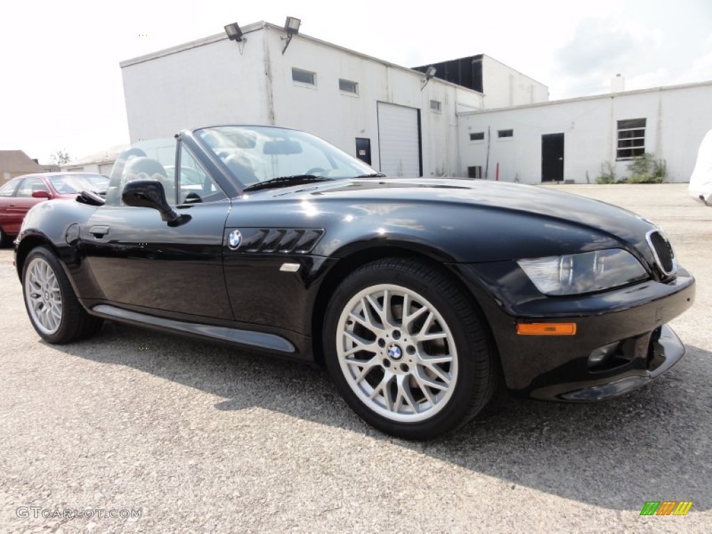 Jet Black 2002 BMW Z3 3.0i Roadster Exterior Photo #53149871