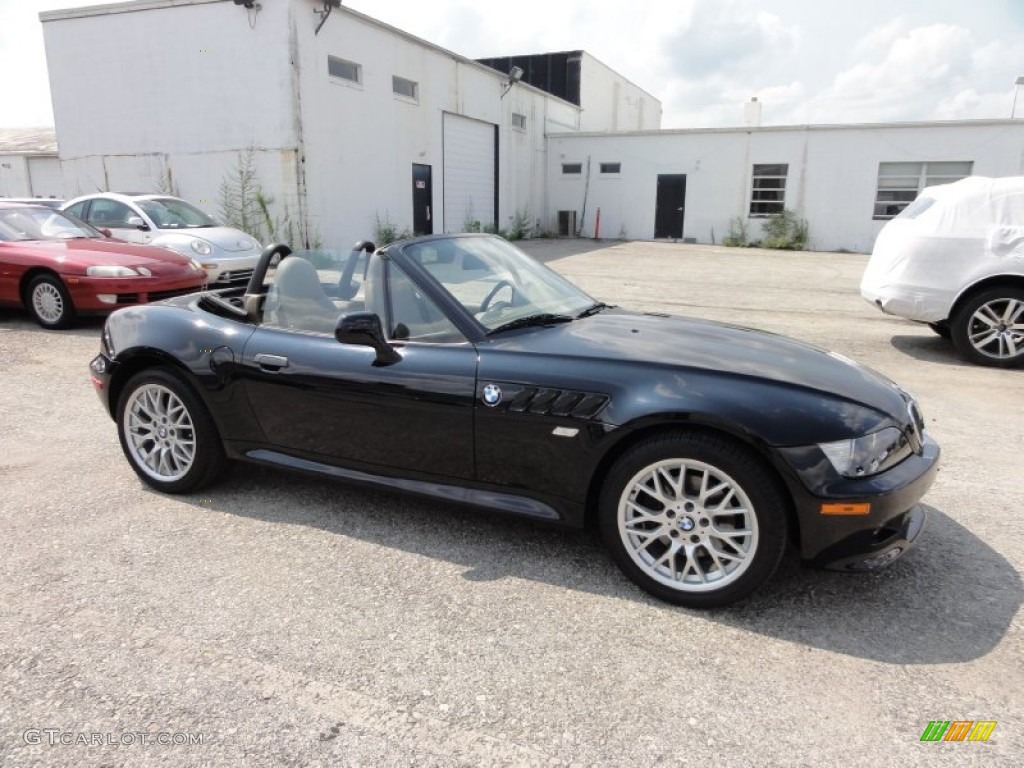 Jet Black 2002 BMW Z3 3.0i Roadster Exterior Photo #53149898
