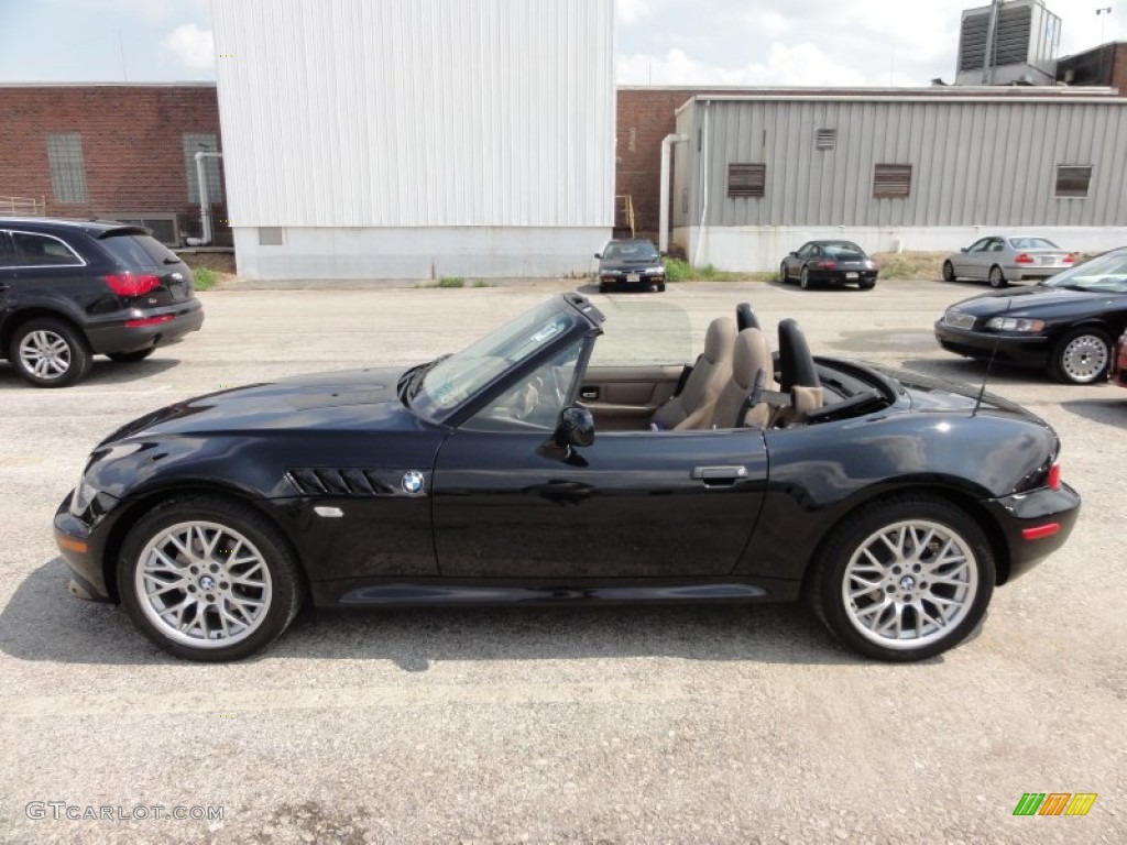Jet Black 2002 BMW Z3 3.0i Roadster Exterior Photo #53149986