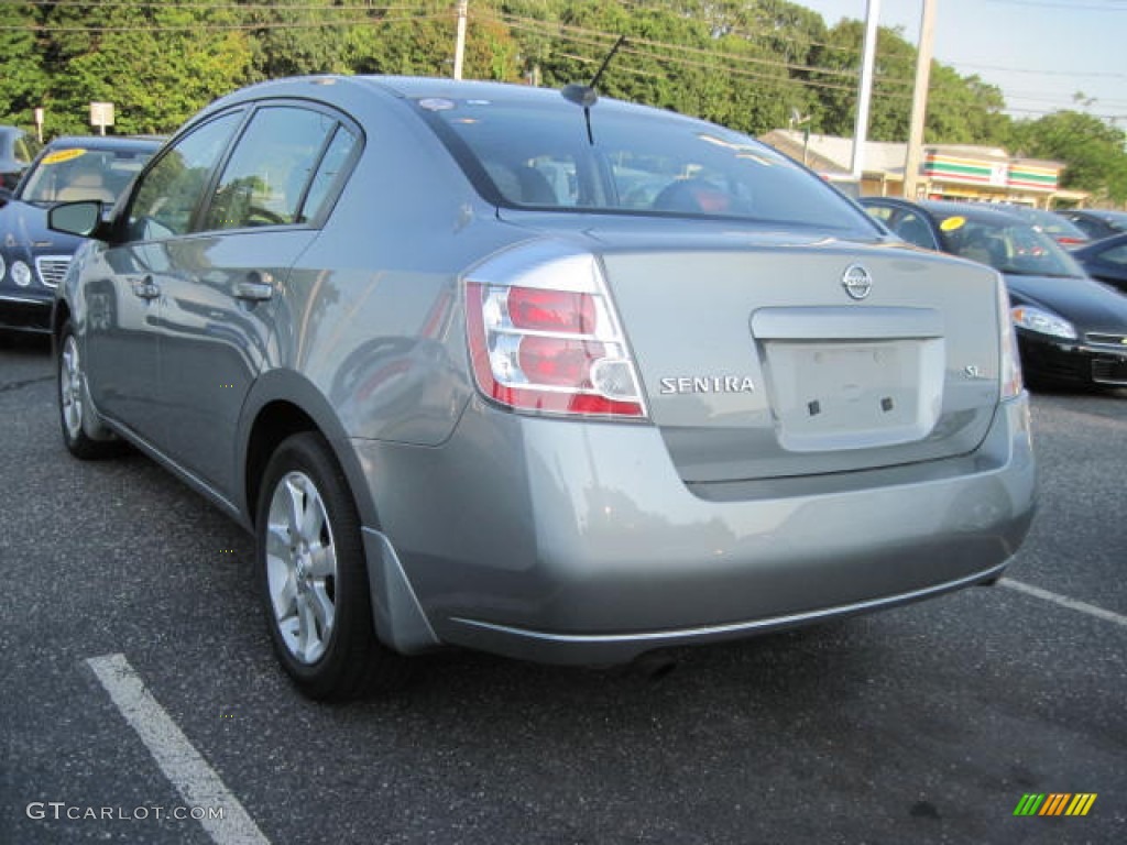 2008 Sentra 2.0 SL - Magnetic Gray / Charcoal/Steel photo #2