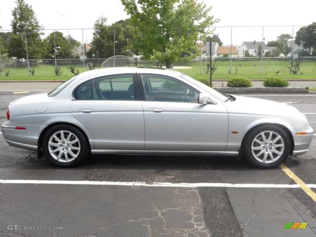 Platinum Silver 2001 Jaguar S-Type 4.0 Exterior Photo #53152177