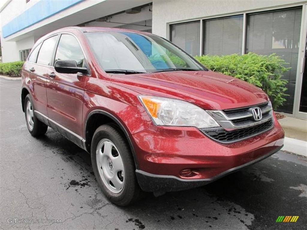 2011 CR-V LX - Tango Red Pearl / Gray photo #1