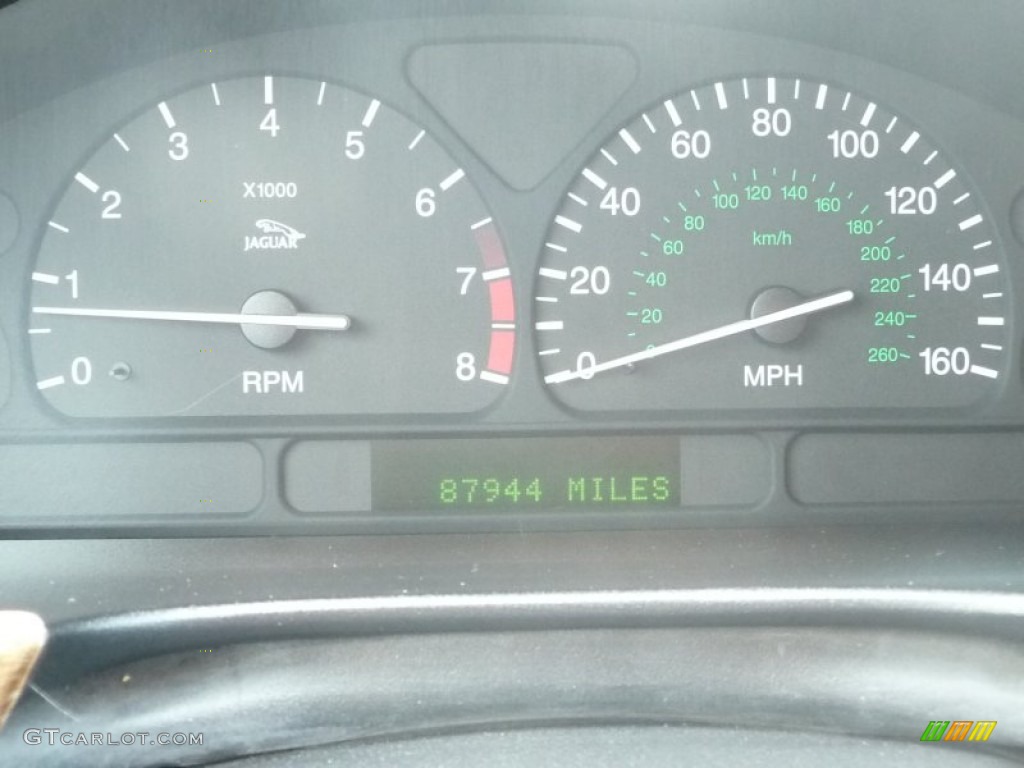 2001 Jaguar S-Type 4.0 Gauges Photo #53152324