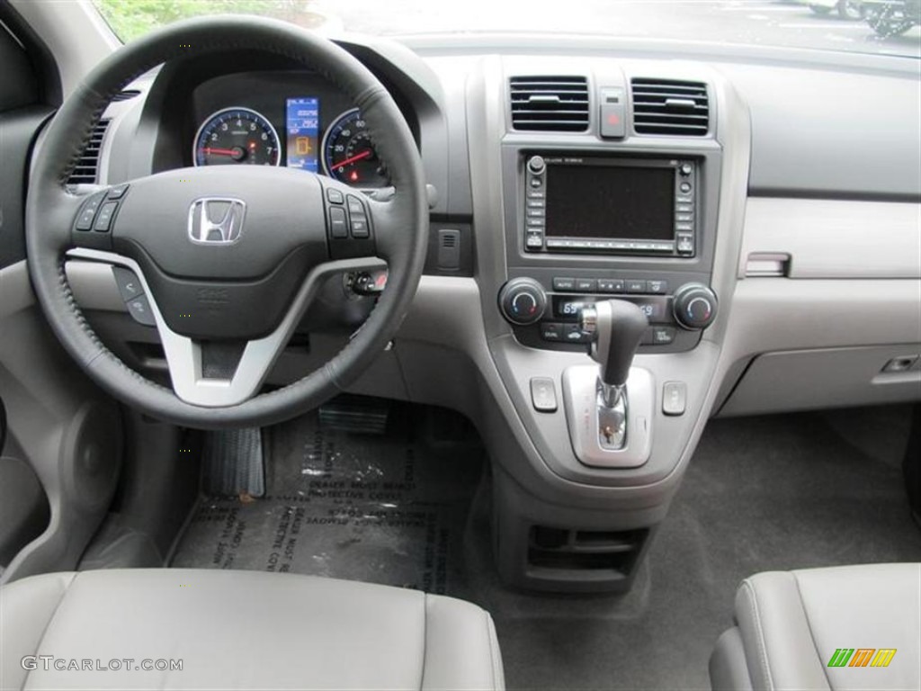 2011 CR-V EX-L - Taffeta White / Gray photo #4