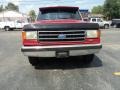 1990 Bright Red Ford F350 XLT Crew Cab 4x4  photo #3