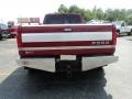 1990 Bright Red Ford F350 XLT Crew Cab 4x4  photo #6