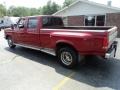 1990 Bright Red Ford F350 XLT Crew Cab 4x4  photo #10